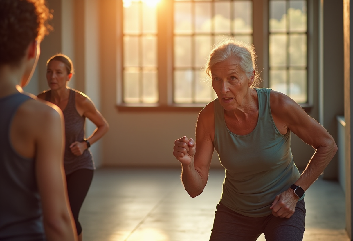 Групові тренування для зрілого віку в donvelrick